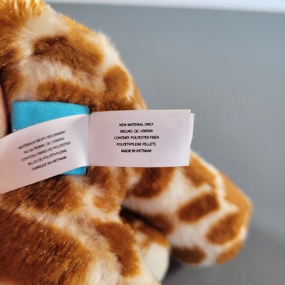 Manhattan Toy Giraffe Plush Stuffed Animal 9" Soft Toy 2016 Polyester Fiber - Picture 9 of 13